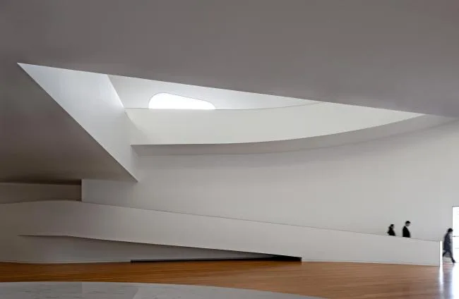 BIM建筑|层叠交织的手指坡道，在规整的秩序中追求变体 / Alvaro Siza建筑师事务所