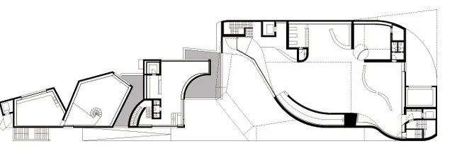 BIM建筑|层叠交织的手指坡道，在规整的秩序中追求变体 / Alvaro Siza建筑师事务所