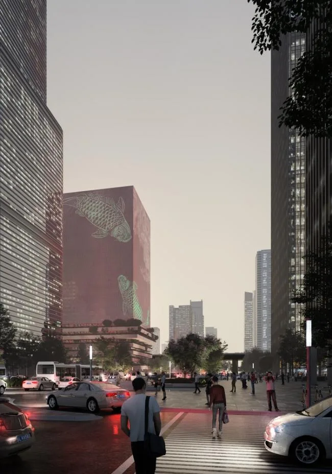 BIM建筑|Mecanoos 设计的“前海数据中间年夜楼”将成为深圳的数据灯塔