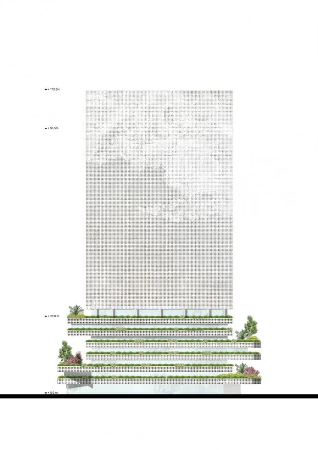 BIM建筑|Mecanoos 设计的“前海数据中间年夜楼”将成为深圳的数据灯塔