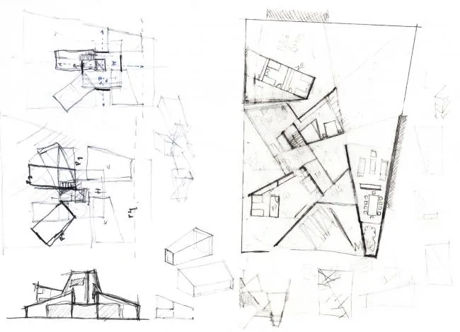 BIM建筑|仿若孩童随便散落的积木：智利天井室第