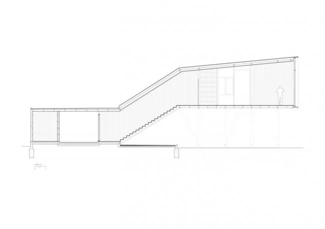BIM建筑|轻触湖面，御风而立的排挤展厅/Aguilo +佩德拉萨