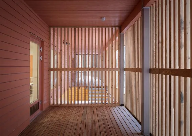 BIM建筑|空间机动的芬兰“谷仓”幼儿园
