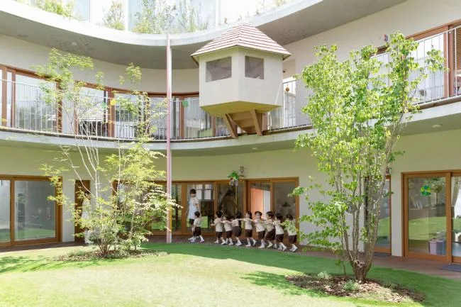 BIM建筑|装沉迷你活动场的幼儿园
