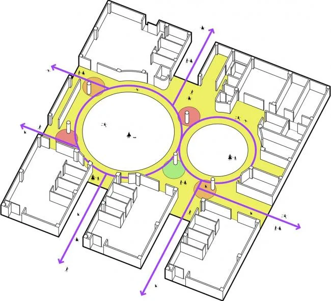 BIM建筑|厦门 / 孩子们在敞亮流利的中庭内肆意地奔驰 —— 新南幼儿园