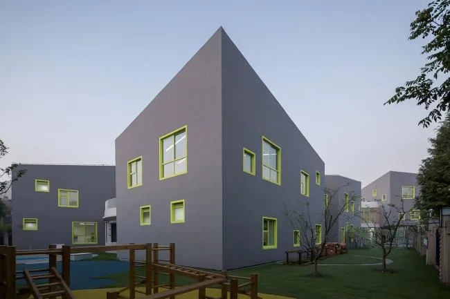 BIM建筑|这是一个孩子们的“超等玩具”！上海∞幼儿园