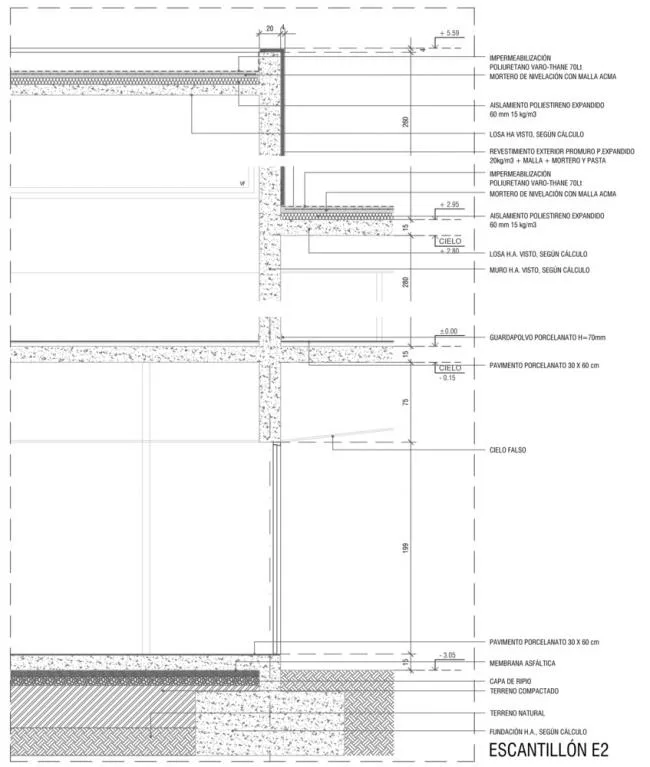 BIM建筑|坐在卧室远望海边无垠的蔚蓝 / 智利绝壁室第