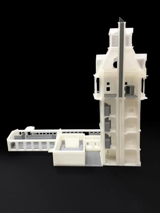 BIM建筑|布拉格旧水塔及瞭看台改革