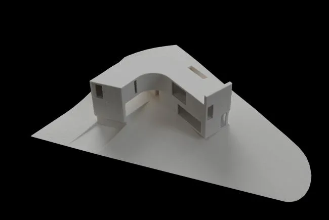 BIM建筑|冬可远不雅雪山夏时游水游玩的黎巴嫩四时室第