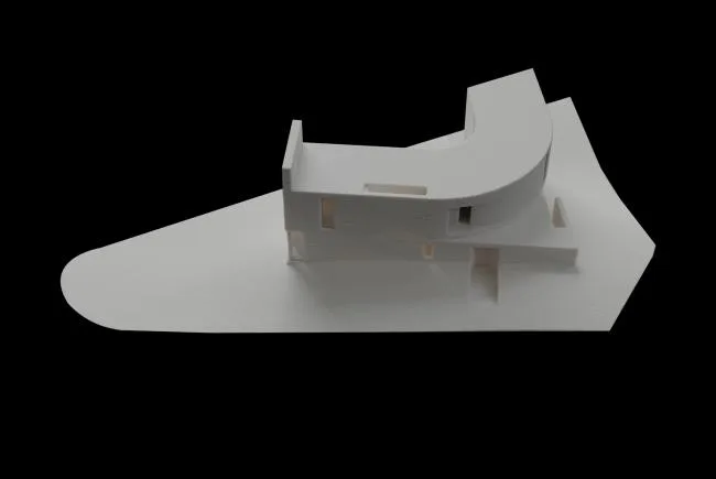 BIM建筑|冬可远不雅雪山夏时游水游玩的黎巴嫩四时室第