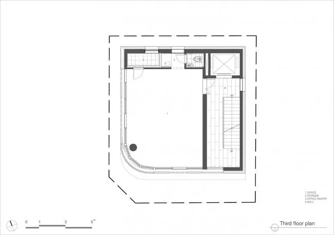 BIM建筑|用红砖砌造的宏大漏斗：3/1室第