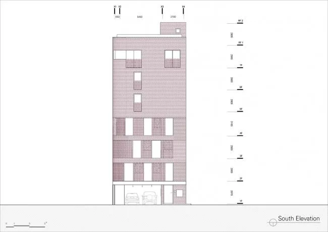 BIM建筑|用红砖砌造的宏大漏斗：3/1室第
