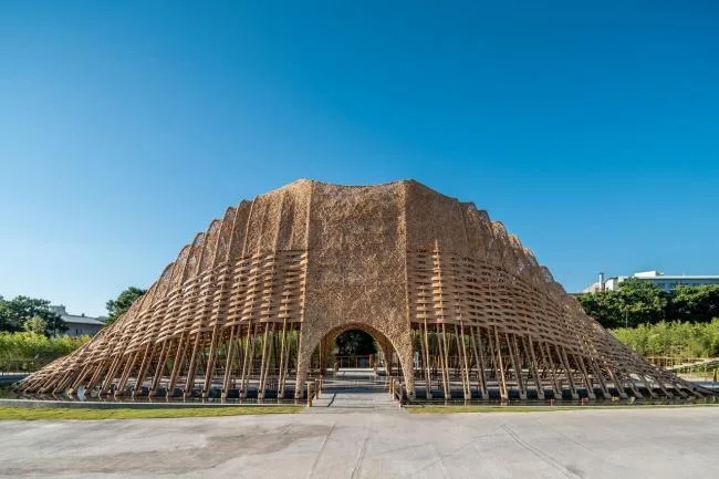 BIM建筑|似山脉更似殿堂，天然性与典礼感并存的台湾竹之亭