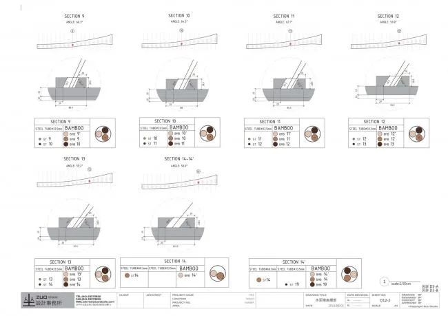 BIM建筑|似山脉更似殿堂，天然性与典礼感并存的台湾竹之亭