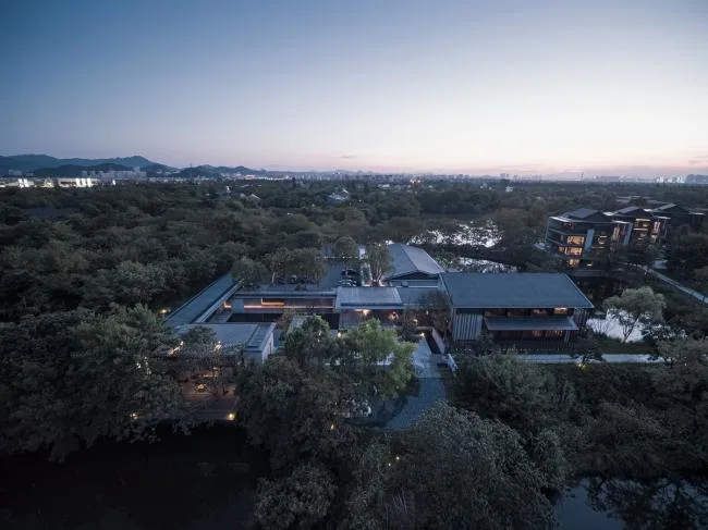 BIM建筑|杭州木守西溪酒店 | GOA年夜象设计