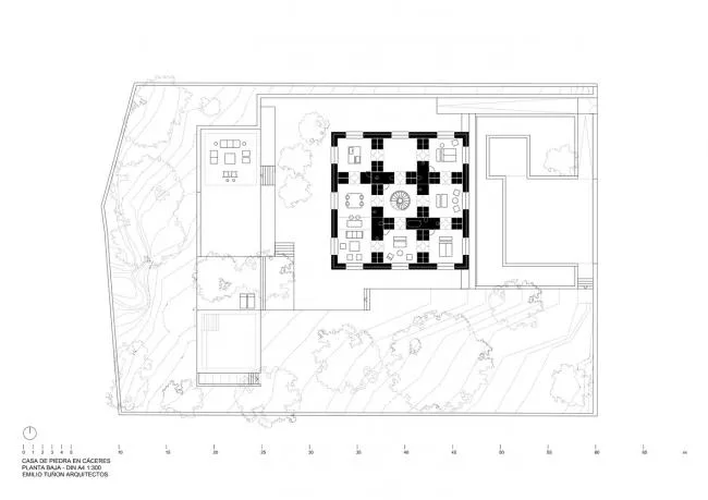 BIM建筑|慎重而机动：卡塞雷斯石头室第 / Tuñón Arquitectos