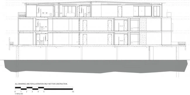 BIM建筑|跳跃分隔的脸色彰浮现代轻奢：澳洲精品酒店
