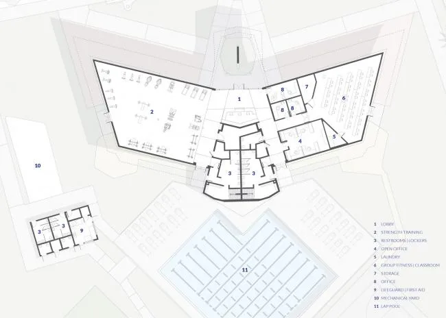 BIM建筑|如凤凰涅槃：佛罗里达理工年夜学学生涯动中间 / Straughn Trout 事务所