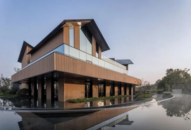 BIM建筑|仁恒南京凤凰山居温泉会所 / 上海中房建筑设计