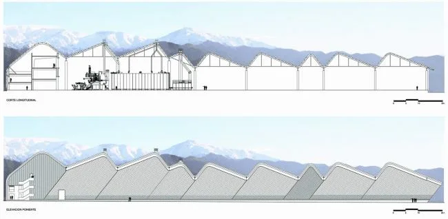 BIM建筑|现代金属质感，自由海浪屋顶诠释跨越50年时空的工场重构