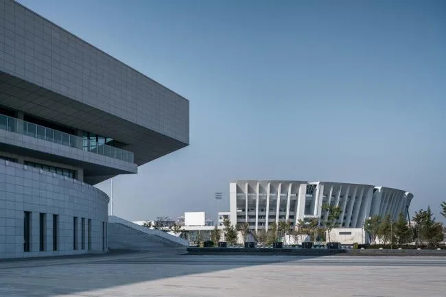 BIM建筑|青岛平度奥体中间 / 上海交通年夜学计划建筑设计