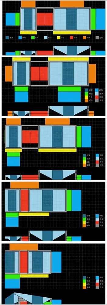 BIM建筑|青岛平度奥体中间 / 上海交通年夜学计划建筑设计