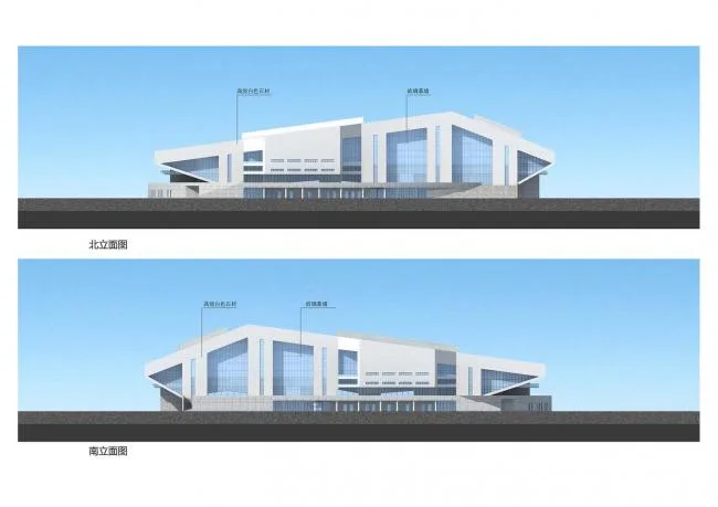 BIM建筑|青岛平度奥体中间 / 上海交通年夜学计划建筑设计