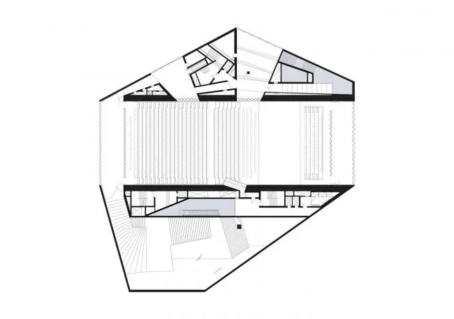 BIM建筑|白色经典的混凝土空腔音乐厅：波尔图文化剧院 / OMA