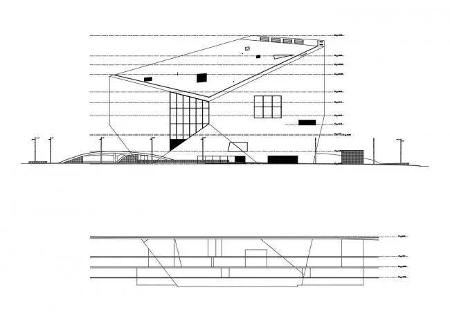 BIM建筑|白色经典的混凝土空腔音乐厅：波尔图文化剧院 / OMA