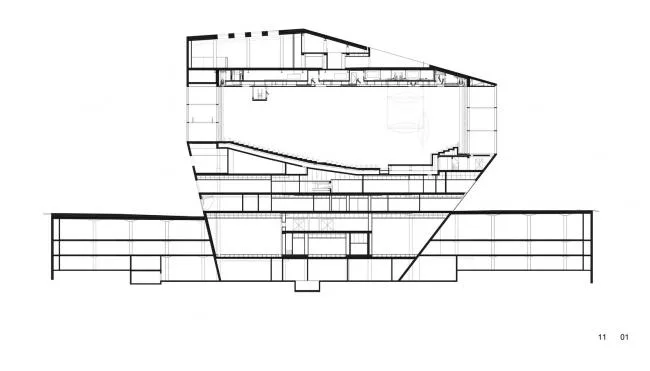 BIM建筑|白色经典的混凝土空腔音乐厅：波尔图文化剧院 / OMA