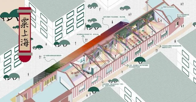 BIM建筑|沪上冬日初雪带来的一抹彩虹：粟上海社区美术馆·愚园