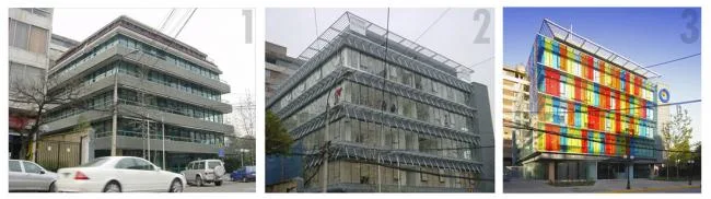 BIM建筑|轻逸琉璃，“五彩霓虹”映衬下的办公年夜楼