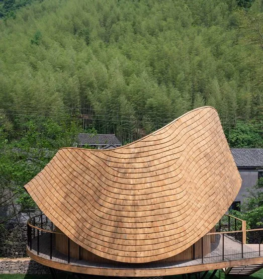 BIM|度向建筑在中国设计“异形”乡村别墅