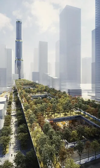 BIM|罗杰斯赢得深圳前海城市客厅规划竞争