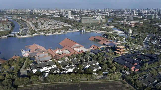BIM建筑|上海松江广富林遗址文化展现馆 / 悉地国际（深圳）
