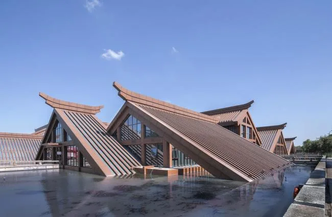 BIM建筑|上海松江广富林遗址文化展现馆 / 悉地国际（深圳）