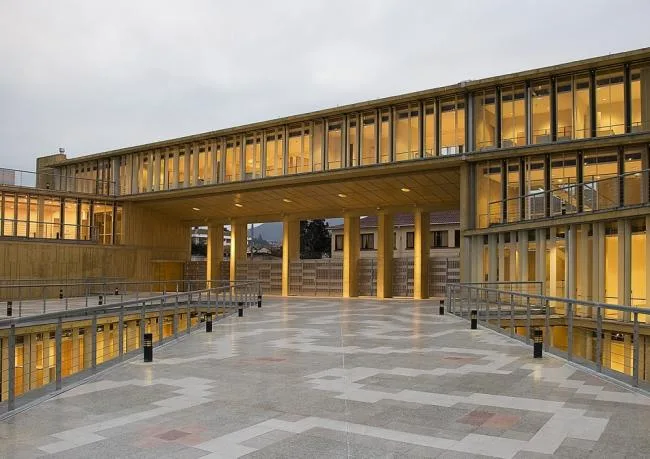 BIM建筑|多层级的体块嵌套，长方体量新的打开方法：市政办公中间年夜楼