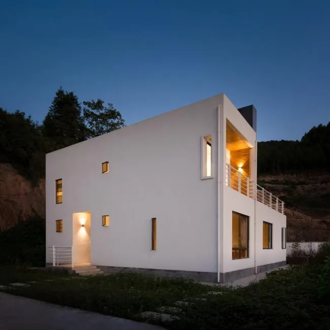 BIM建筑|栖于山麓——乡建新平易近居摸索 | 铭鼎空间艺术工作室