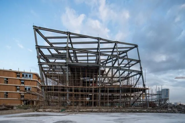 BIM建筑|OPEN 颁布上海青浦温和双语黉舍施工图，为分歧年纪孩子设计“聚落校园”