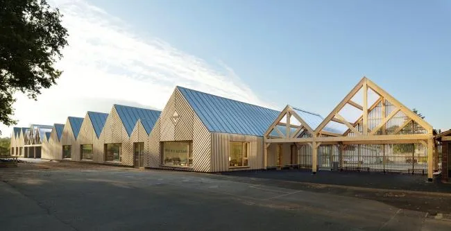 BIM建筑|儿童画里的小板屋，佩尔特幼儿园