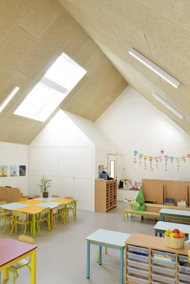 BIM建筑|儿童画里的小板屋，佩尔特幼儿园