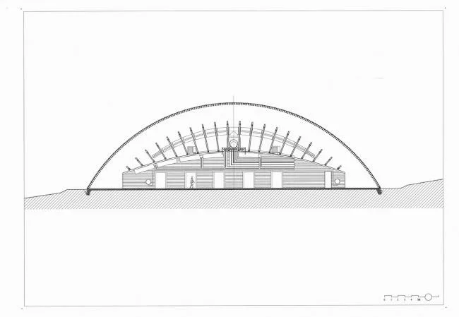 BIM建筑|一颗嵌进年夜地的琉璃鹅卵石——比利时品牌木材产业基地
