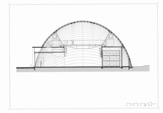 BIM建筑|一颗嵌进年夜地的琉璃鹅卵石——比利时品牌木材产业基地