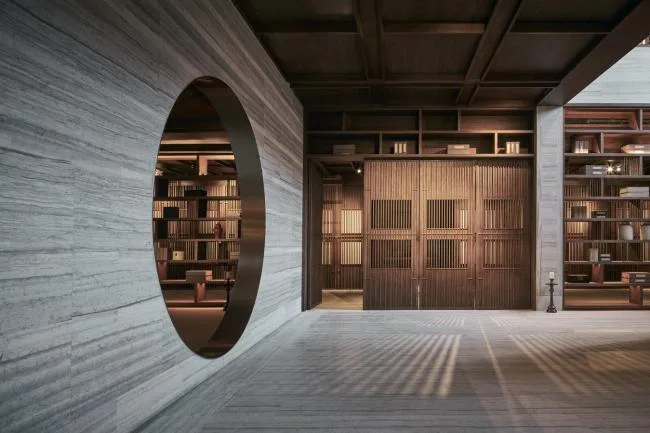 BIM建筑|竹窗闻水月浮动：姑苏世茂铜雀台售楼处｜IADC涞澳设计
