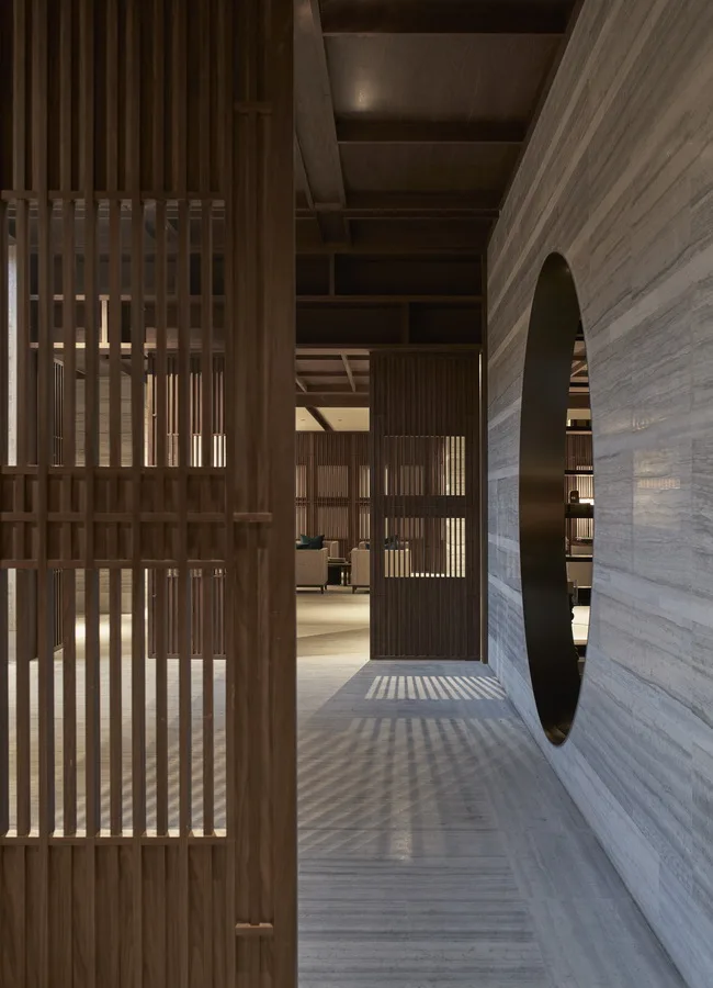 BIM建筑|竹窗闻水月浮动：姑苏世茂铜雀台售楼处｜IADC涞澳设计