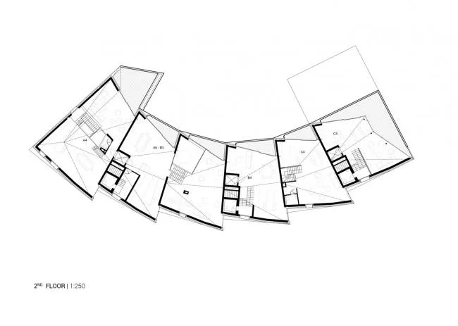 BIM建筑|动感科幻，被几何解构而成的聚集公寓 / METAFORM建筑师事务所