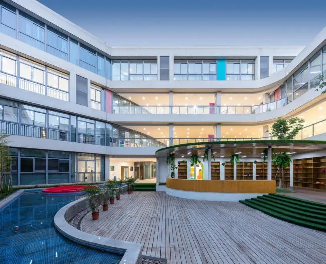 BIM建筑|YY梯田黉舍：宁波艾迪国际幼儿园