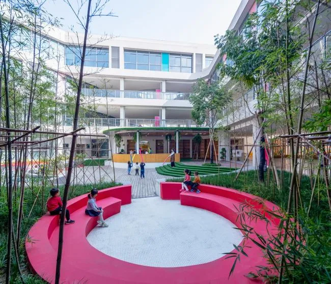 BIM建筑|YY梯田黉舍：宁波艾迪国际幼儿园