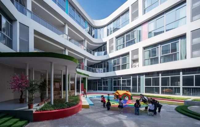 BIM建筑|YY梯田黉舍：宁波艾迪国际幼儿园