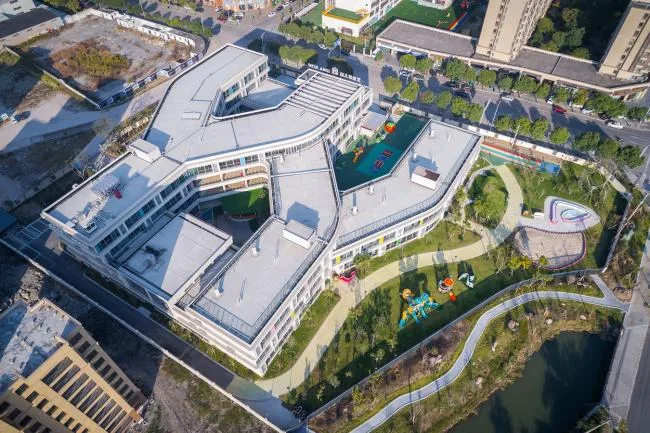 BIM建筑|YY梯田黉舍：宁波艾迪国际幼儿园